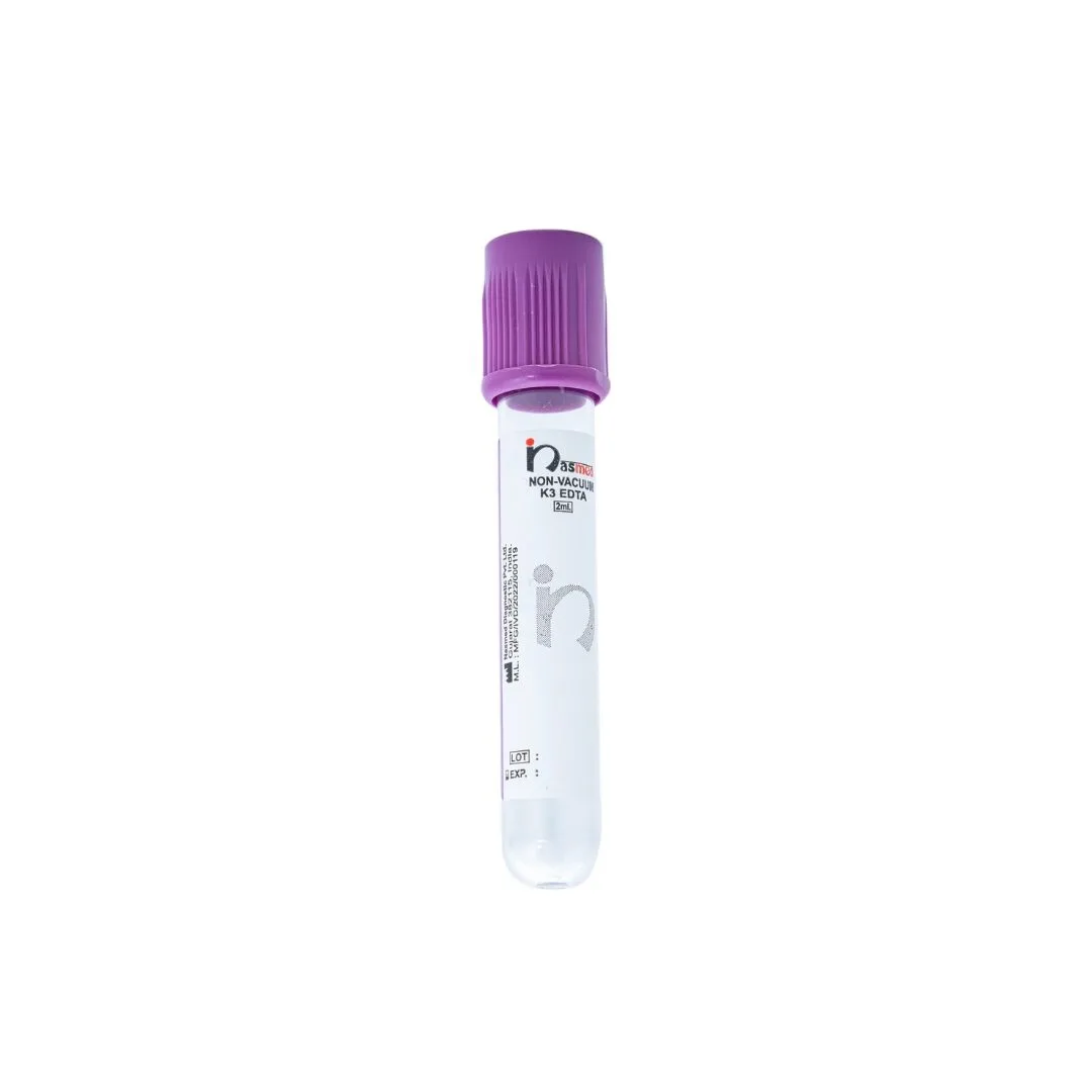 k3 edta non vacuum blood collection tubes manufacturers in india