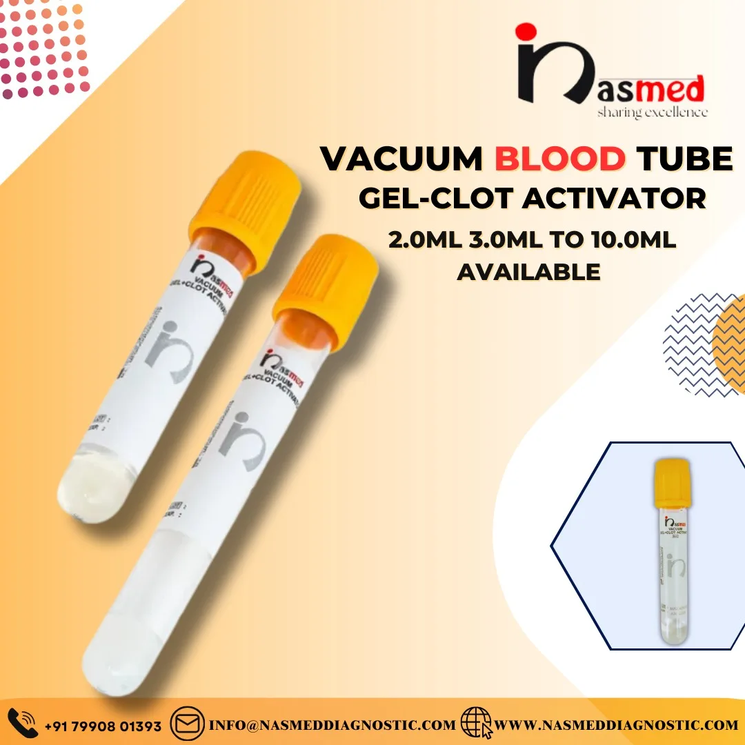Gel Clot Activator Vacuum Blood Collection Tubes in Uttar Pradesh