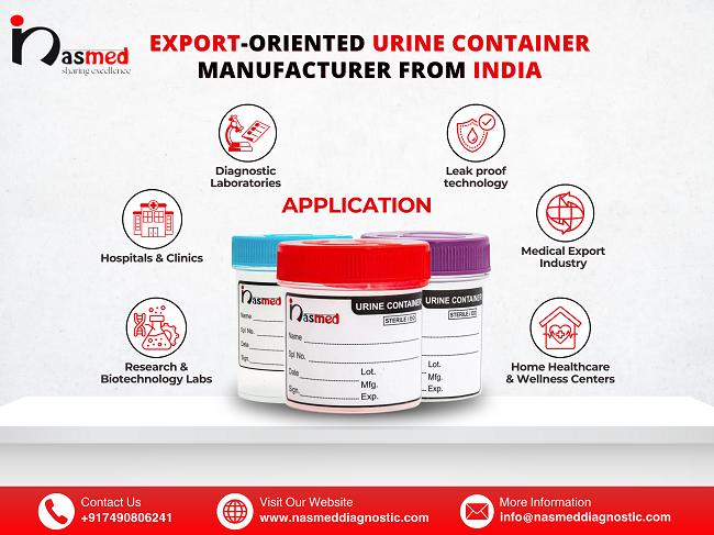 export-oriented urine container manufacturer from india