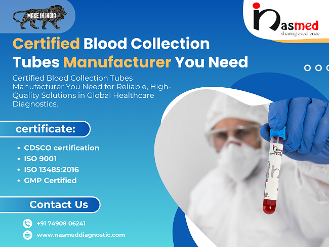 certified blood collection tubes manufacturer you need