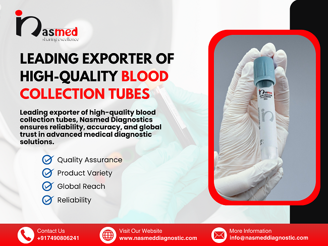 leading exporter of high quality blood collection tubes in india