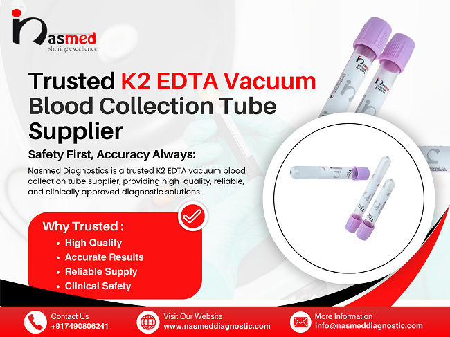 trusted k2 edta vacuum blood collection tube supplier in india gujarat ahmedabad