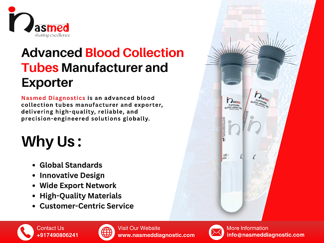 advanced blood collection tubes manufacturer