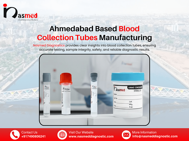 ahmedabad based blood collection tubes manufacturing