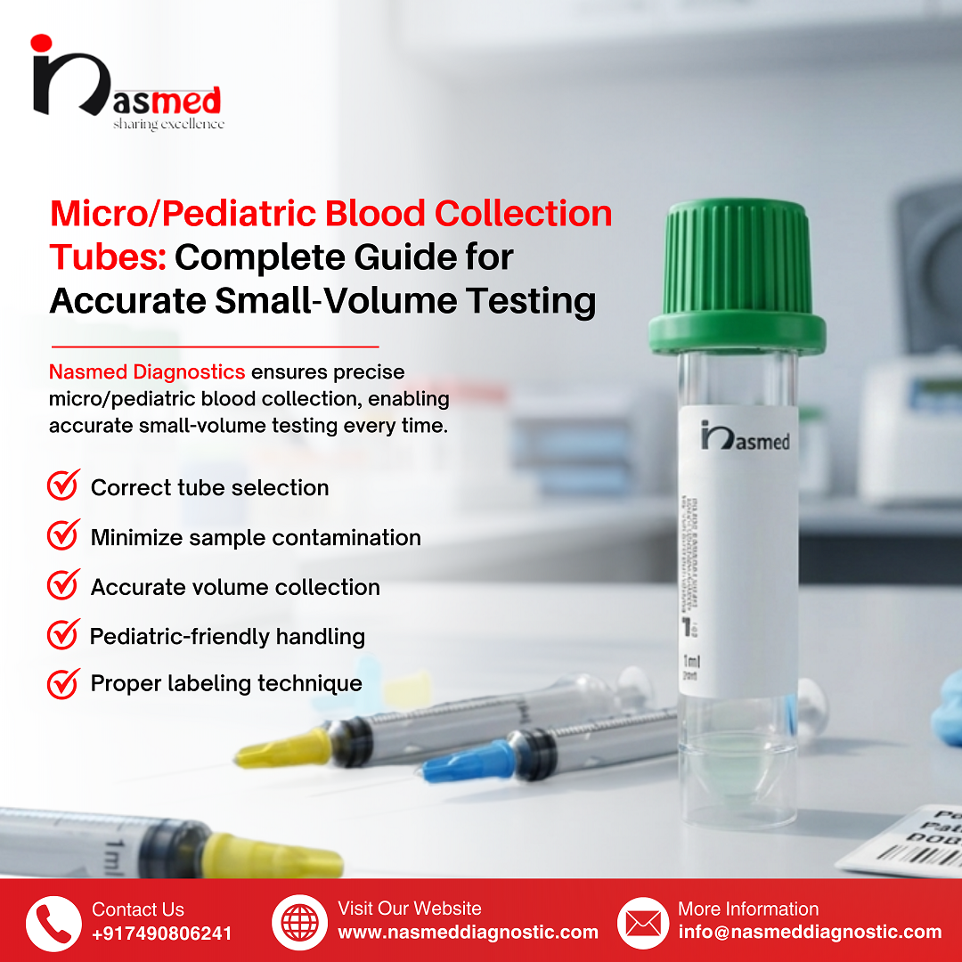 efficient blood sampling solutions with pediatric micro tubes in india