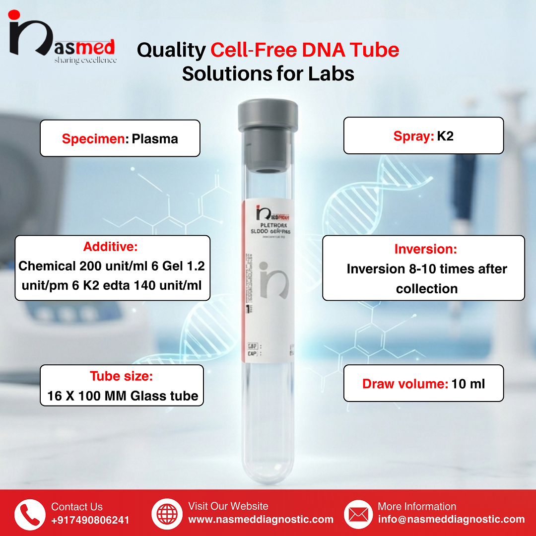 accurate circulating dna testing starts with tubes