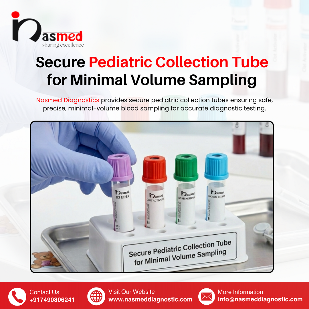 reliable pediatric tubes for safe micro sample collection