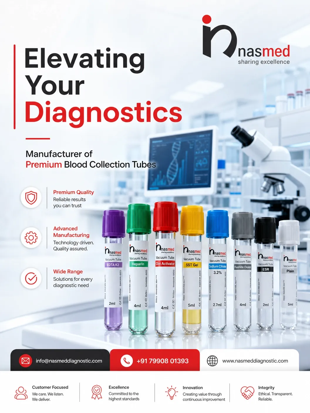 choosing premium blood collection tubes for laboratories
