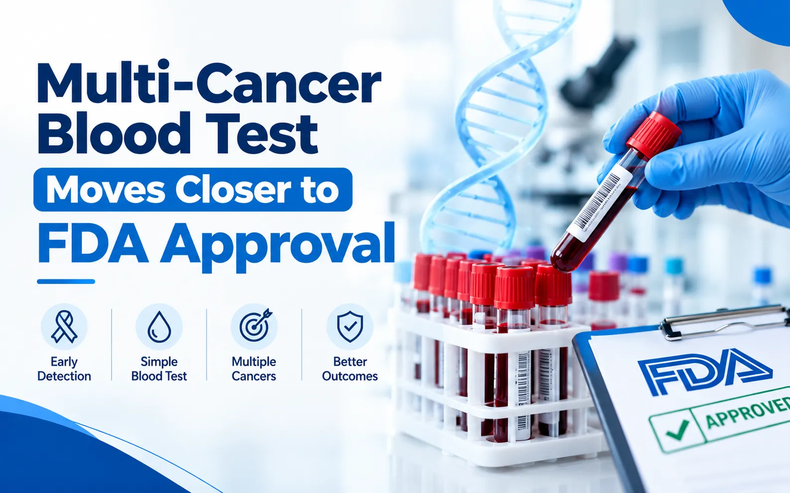 Multi-Cancer Blood Test Moves Closer to FDA Approval