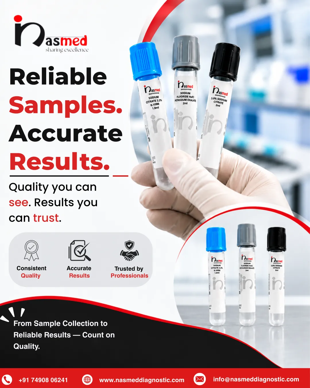 Reliabel Blood Collections Tubes